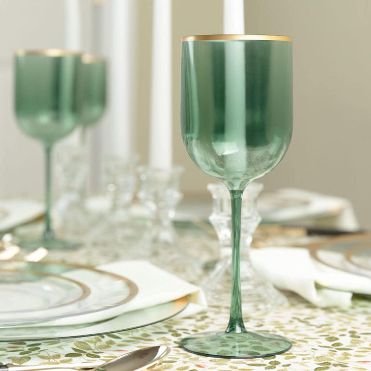 Plastic stemware deals